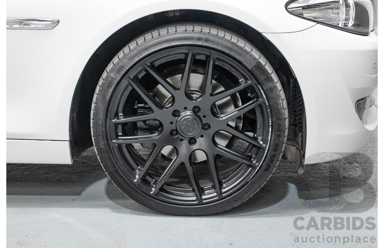 6/2012 BMW 520i F10 MY12 4d Sedan Alpine White Turbo 2.0L
