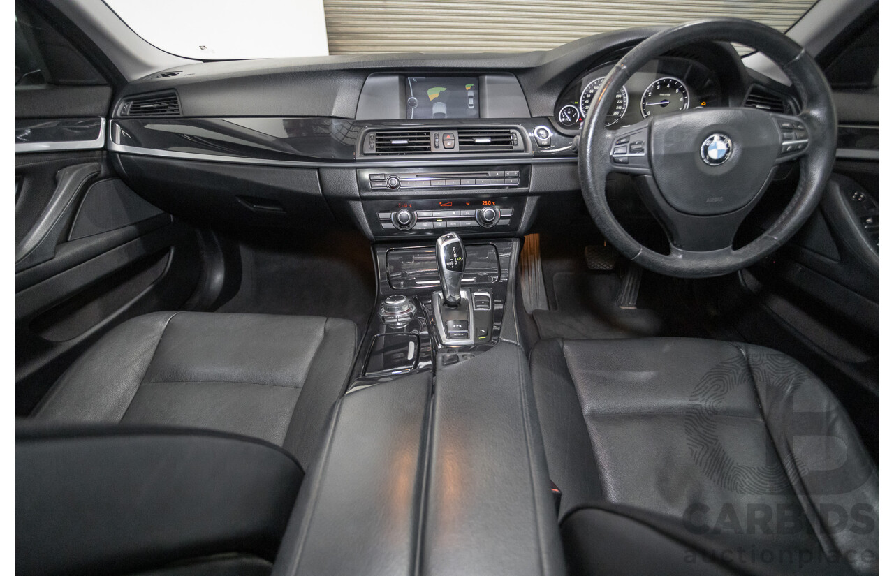 6/2012 BMW 520i F10 MY12 4d Sedan Alpine White Turbo 2.0L