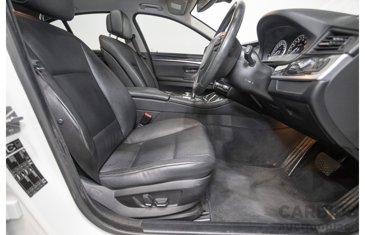 6/2012 BMW 520i F10 MY12 4d Sedan Alpine White Turbo 2.0L