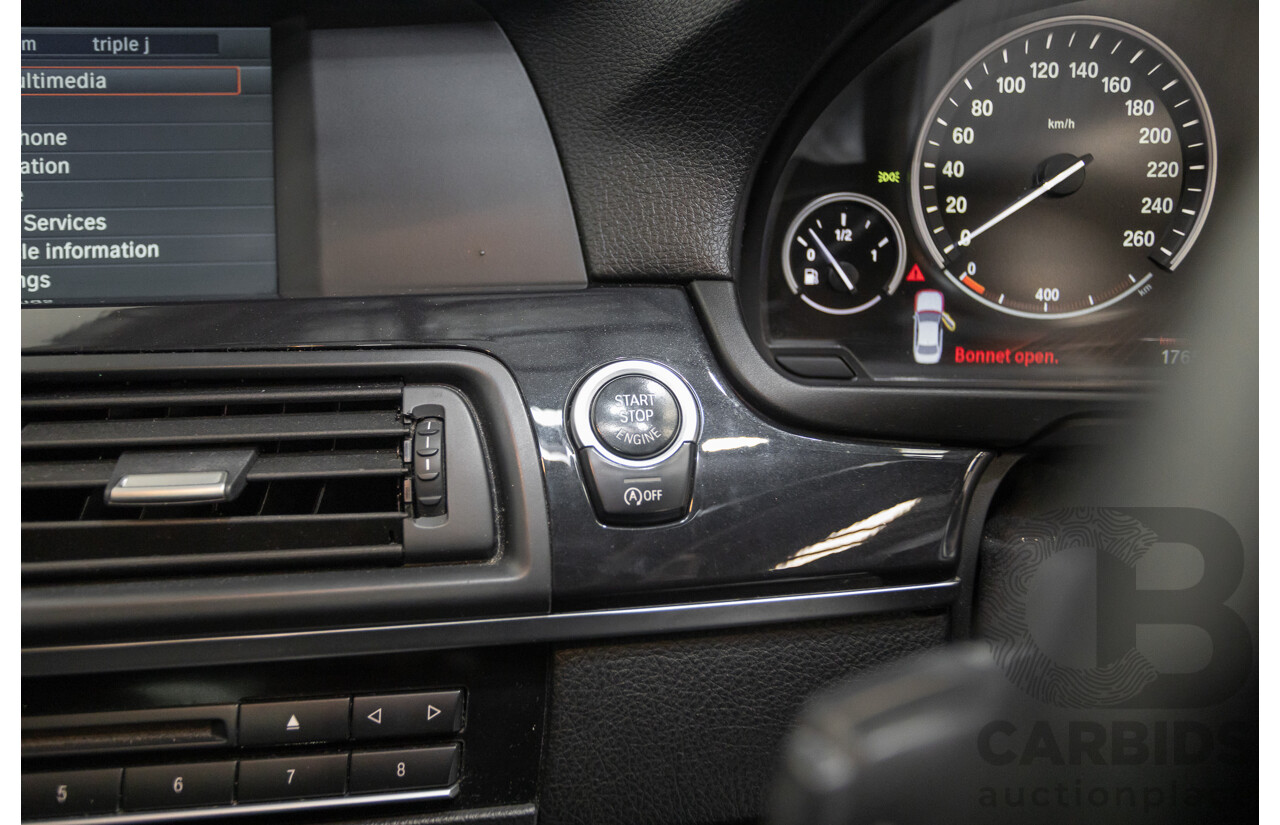 6/2012 BMW 520i F10 MY12 4d Sedan Alpine White Turbo 2.0L