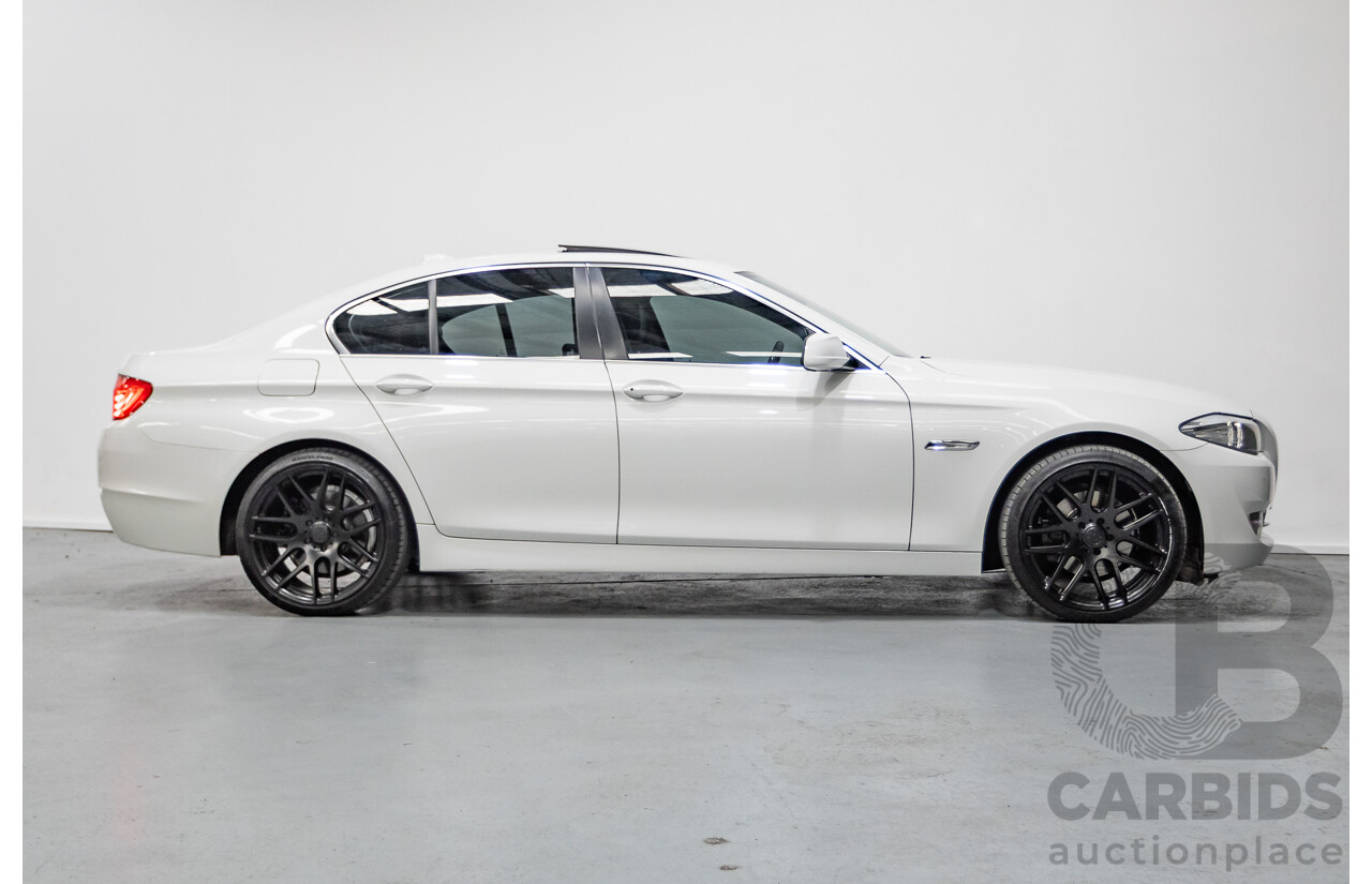 6/2012 BMW 520i F10 MY12 4d Sedan Alpine White Turbo 2.0L