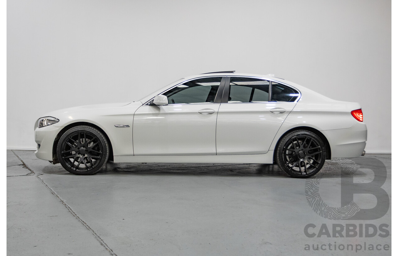 6/2012 BMW 520i F10 MY12 4d Sedan Alpine White Turbo 2.0L