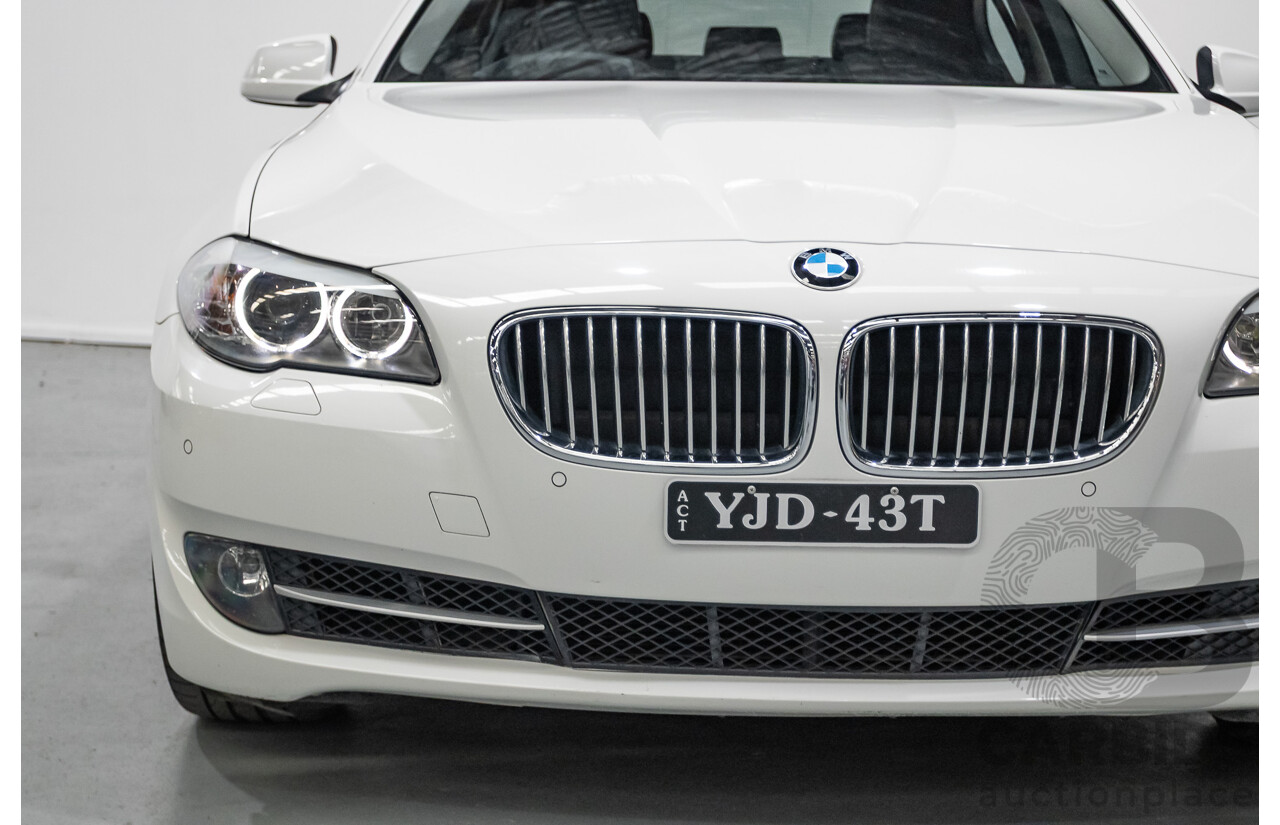 6/2012 BMW 520i F10 MY12 4d Sedan Alpine White Turbo 2.0L