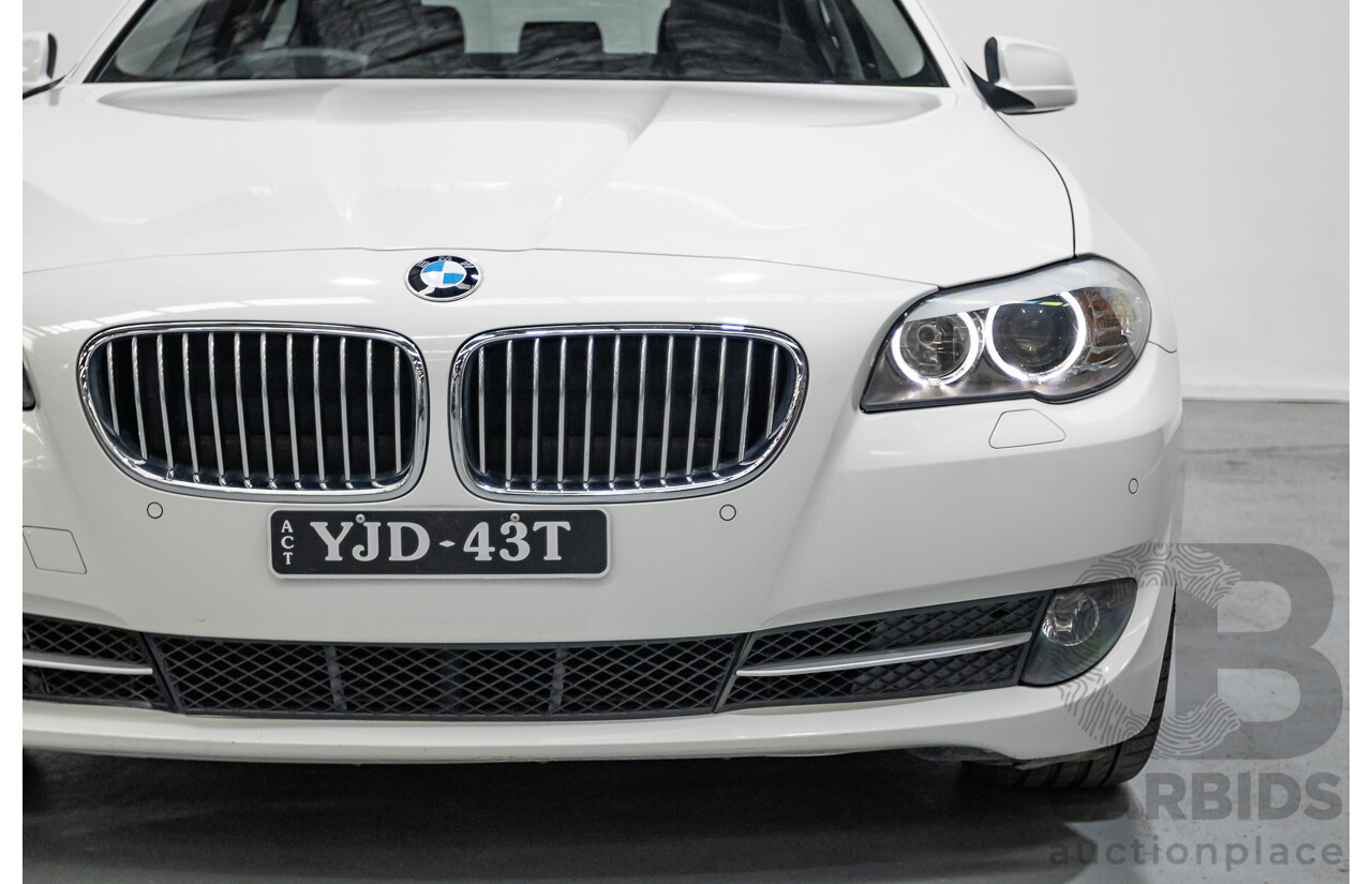 6/2012 BMW 520i F10 MY12 4d Sedan Alpine White Turbo 2.0L