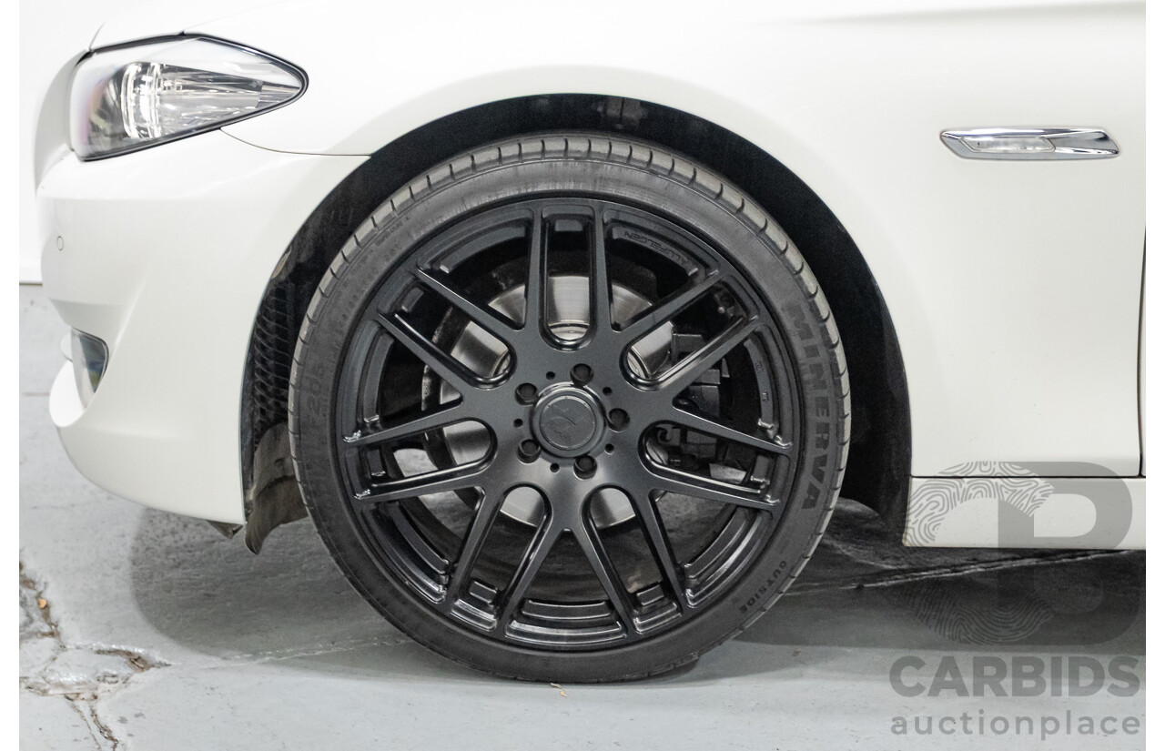 6/2012 BMW 520i F10 MY12 4d Sedan Alpine White Turbo 2.0L