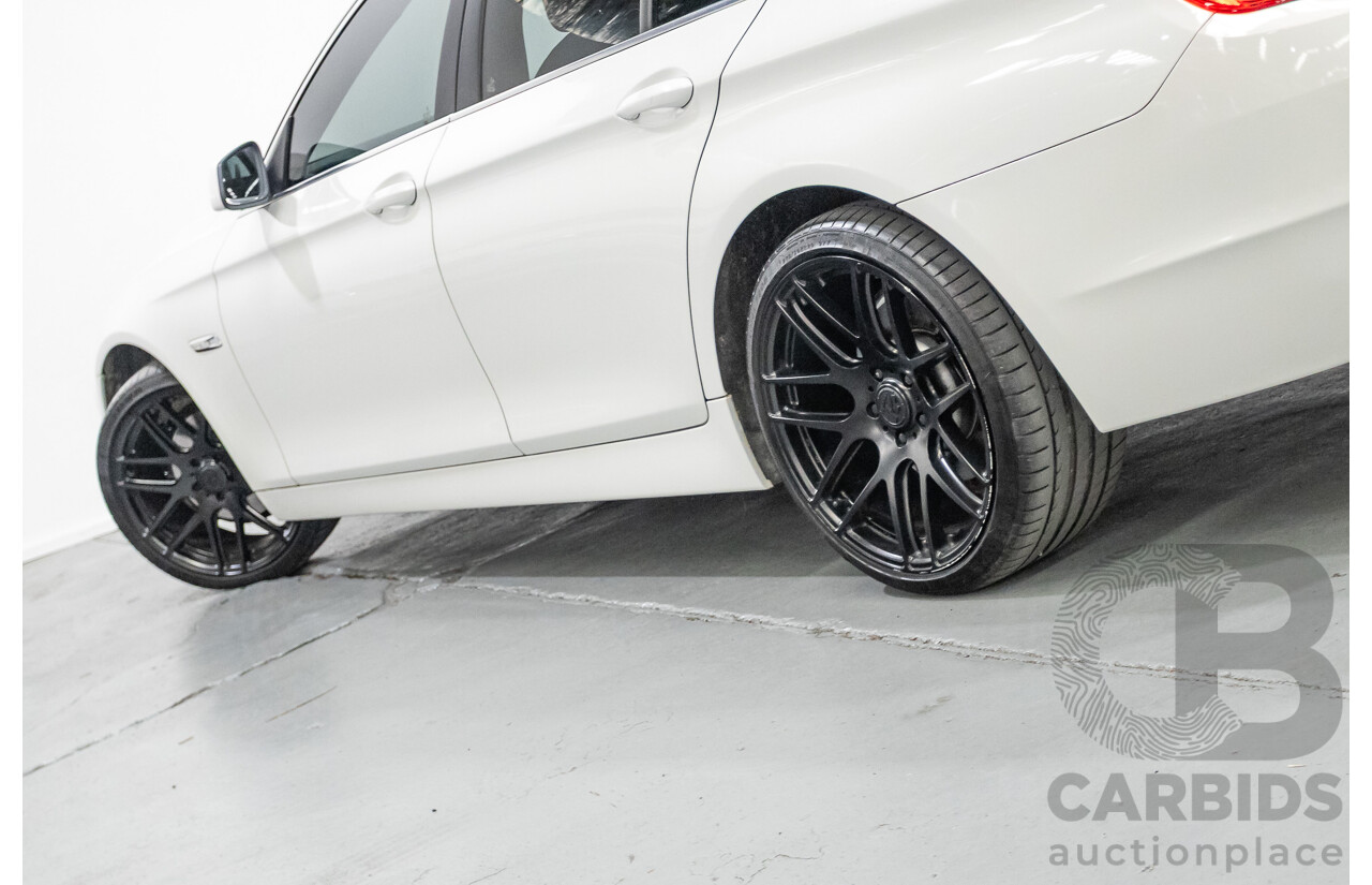6/2012 BMW 520i F10 MY12 4d Sedan Alpine White Turbo 2.0L