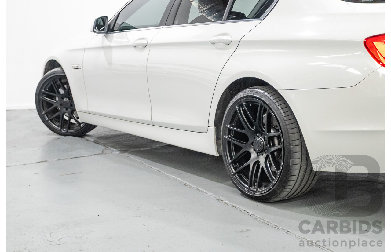6/2012 BMW 520i F10 MY12 4d Sedan Alpine White Turbo 2.0L
