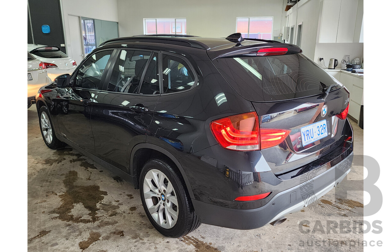 01/2014 Bmw X1 Sdrive 18d E84 MY14 4d Wagon Black 2.0L
