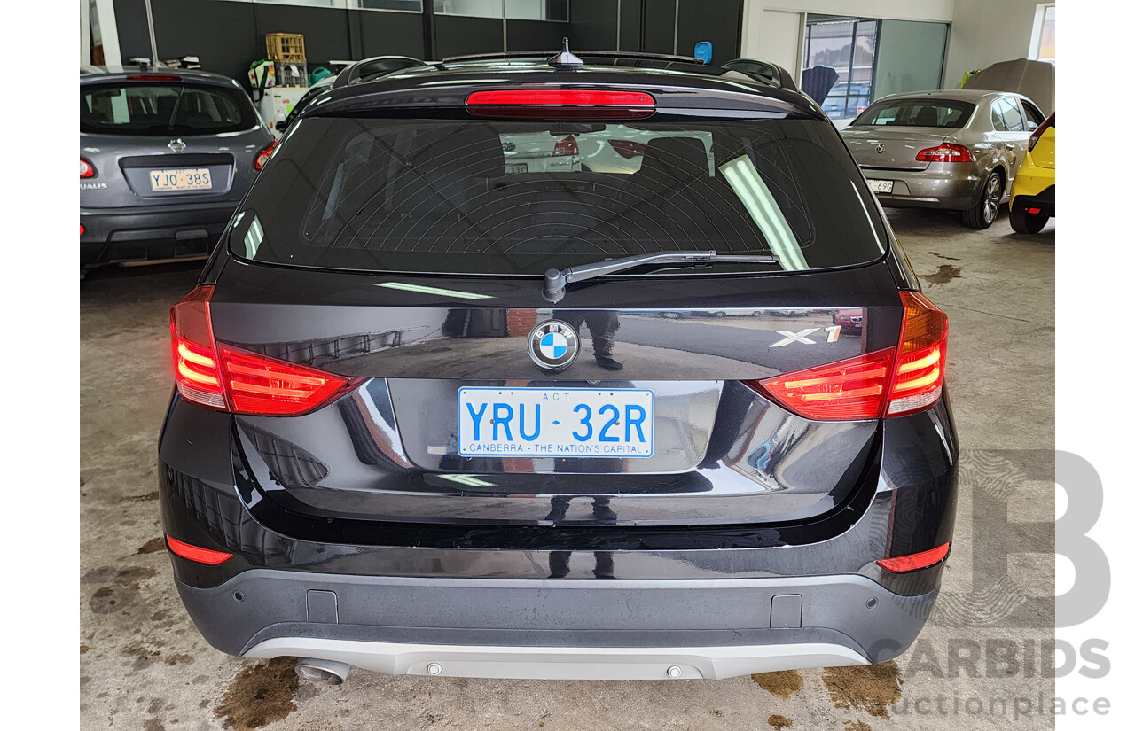 01/2014 Bmw X1 Sdrive 18d E84 MY14 4d Wagon Black 2.0L