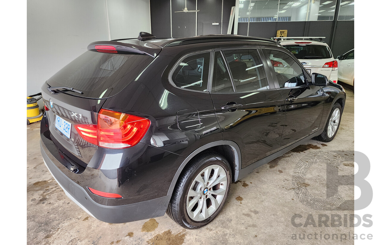 01/2014 Bmw X1 Sdrive 18d E84 MY14 4d Wagon Black 2.0L