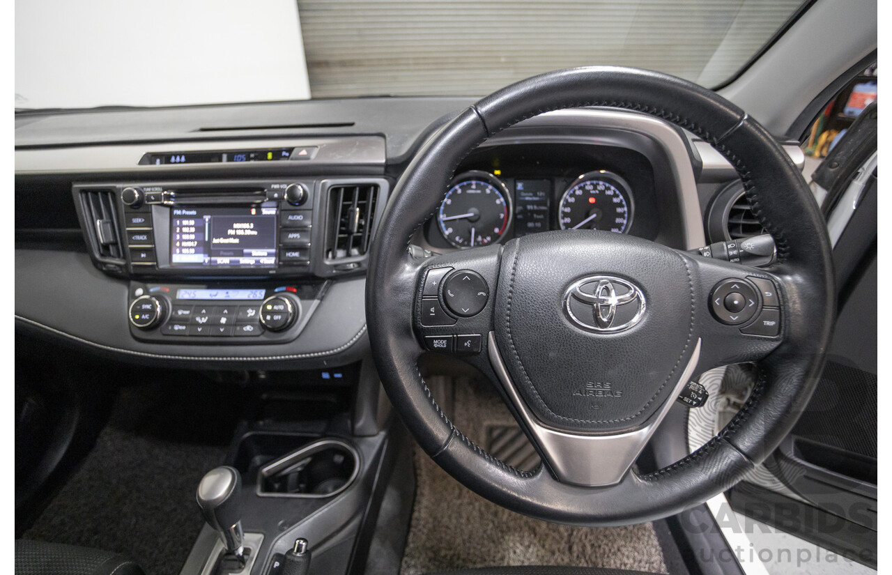 07/2016 Toyota Rav4 GXL ZSA42R MY16 4D Wagon Glacier White