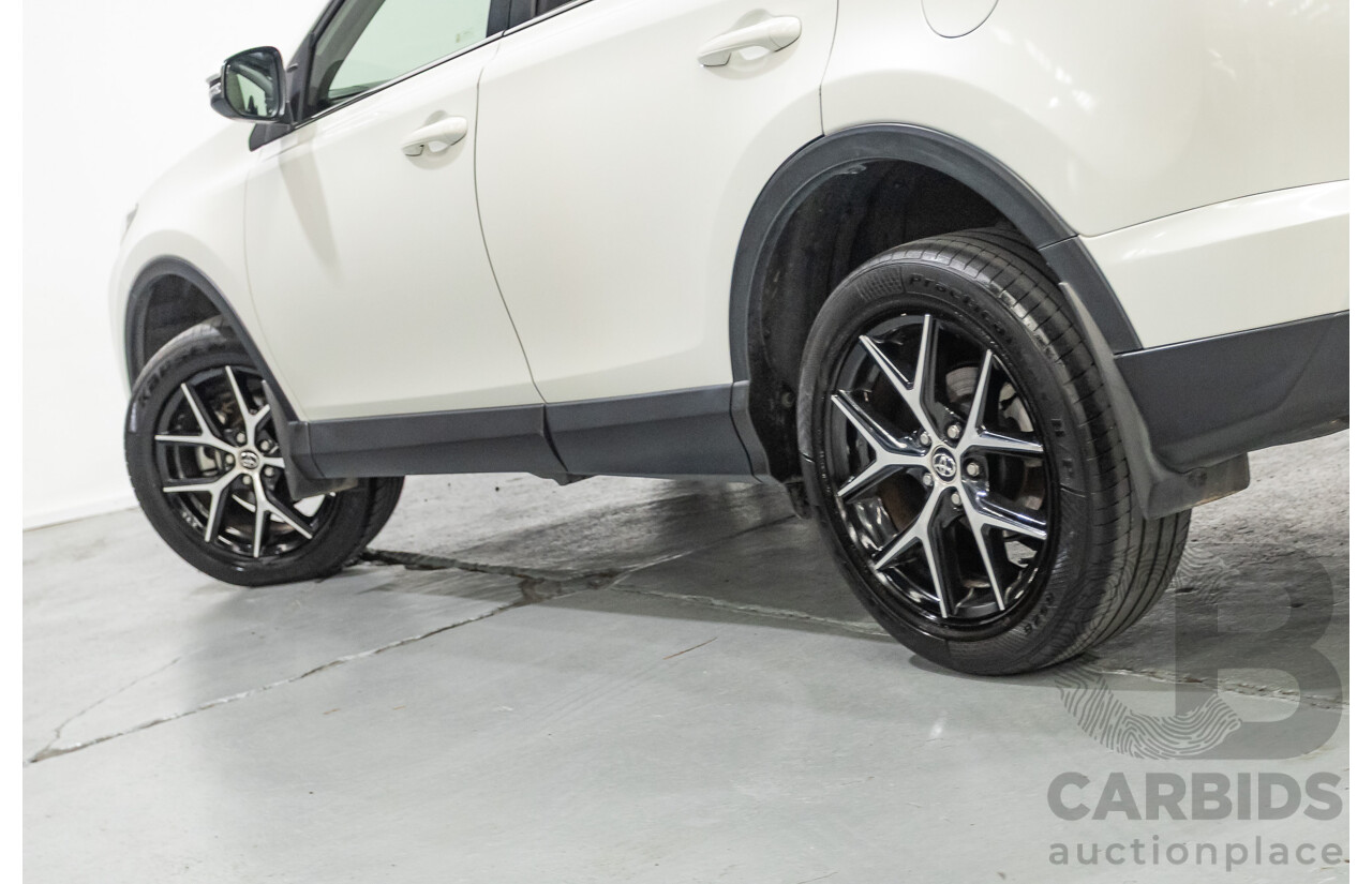 07/2016 Toyota Rav4 GXL ZSA42R MY16 4D Wagon Glacier White
