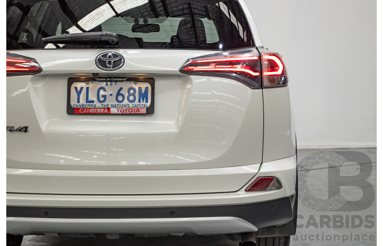 07/2016 Toyota Rav4 GXL ZSA42R MY16 4D Wagon Glacier White