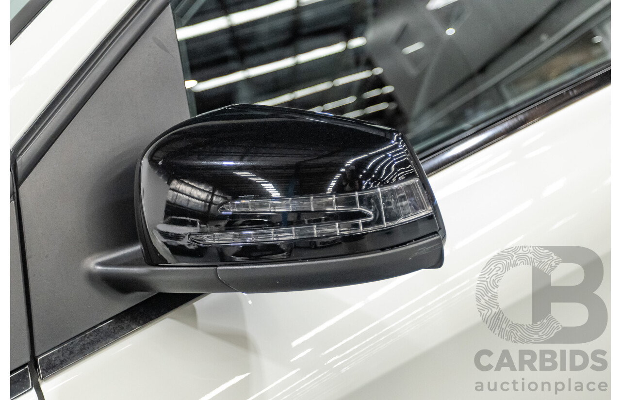 9/2015 Mercedes-Benz B200 246 MY15 5d Hatchback Calcite White Turbo 1.6L