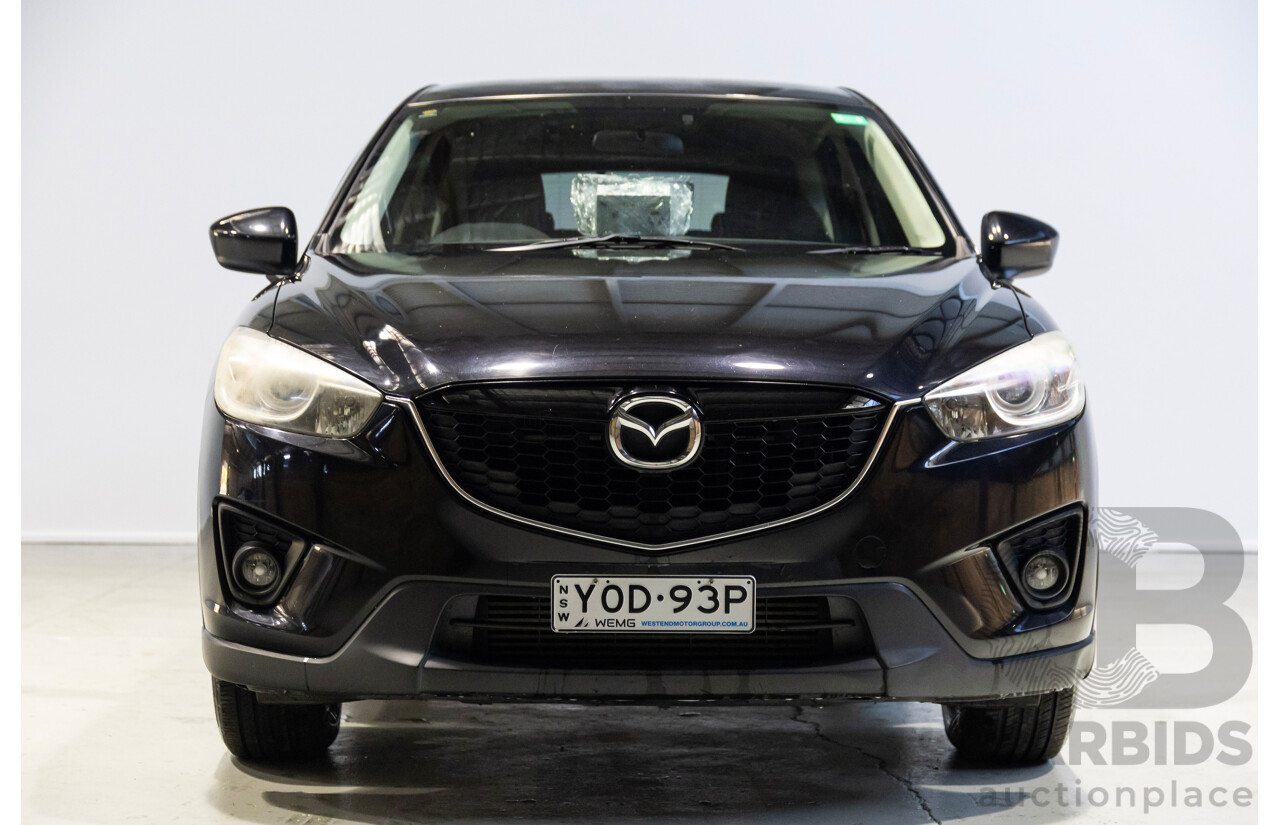 07/2013 Mazda Cx-5 Maxx Sport (4x4) MY13 4D Wagon Black Turbo Diesel 2.2L