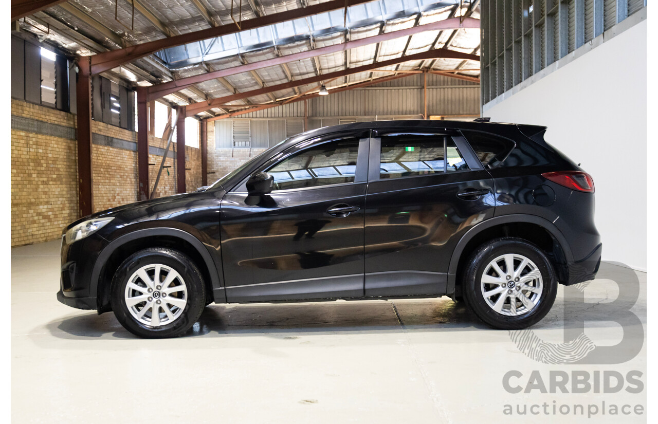 07/2013 Mazda Cx-5 Maxx Sport (4x4) MY13 4D Wagon Black Turbo Diesel 2.2L