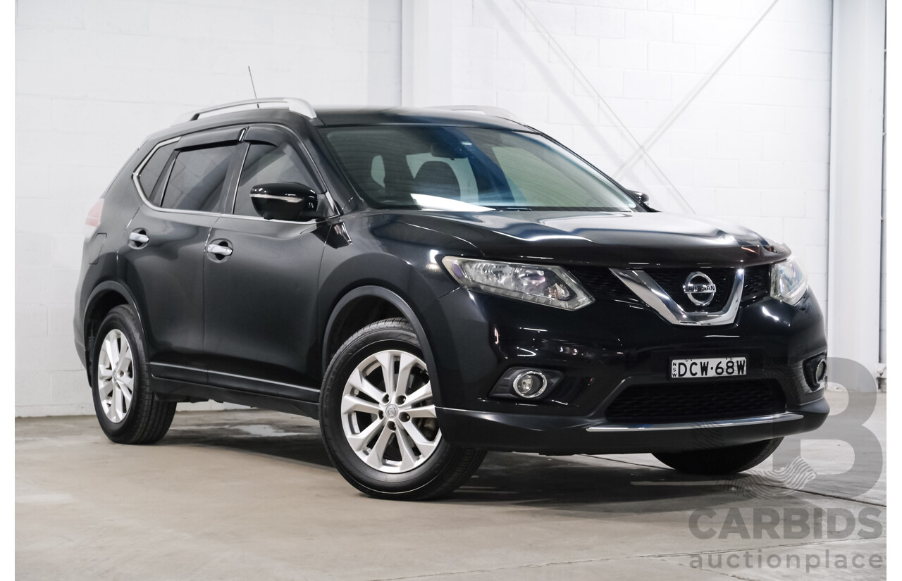 1/2015 Nissan X-Trail ST-L (FWD) T32 4d Wagon Black 2.5L