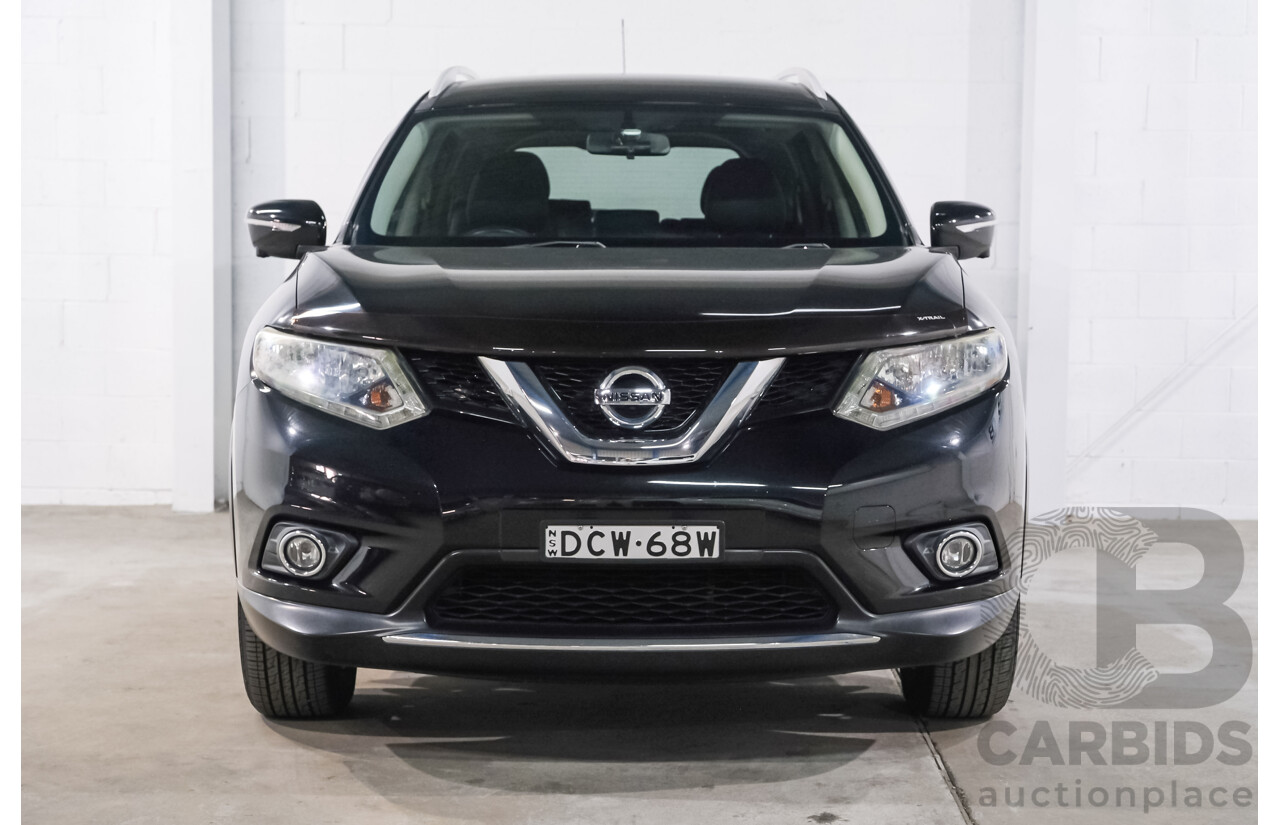 1/2015 Nissan X-Trail ST-L (FWD) T32 4d Wagon Black 2.5L