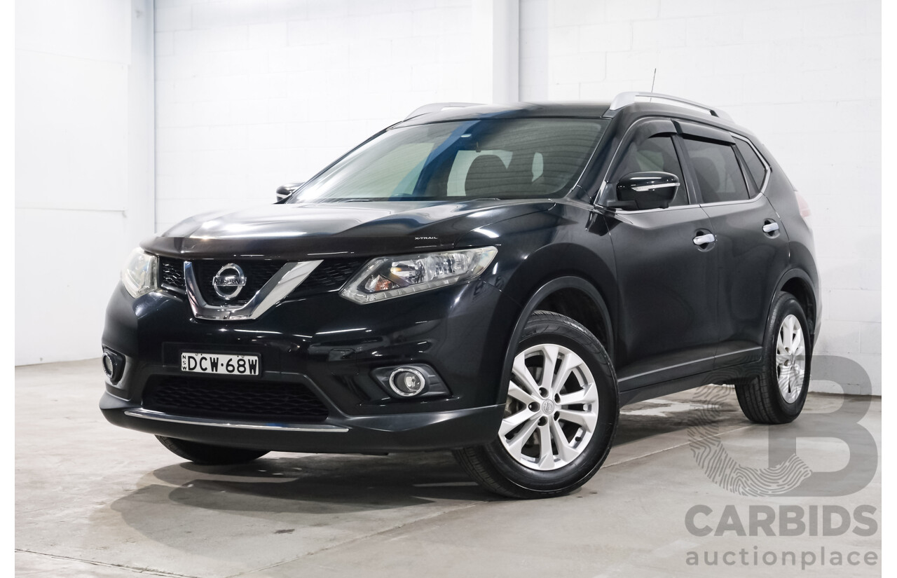 1/2015 Nissan X-Trail ST-L (FWD) T32 4d Wagon Black 2.5L