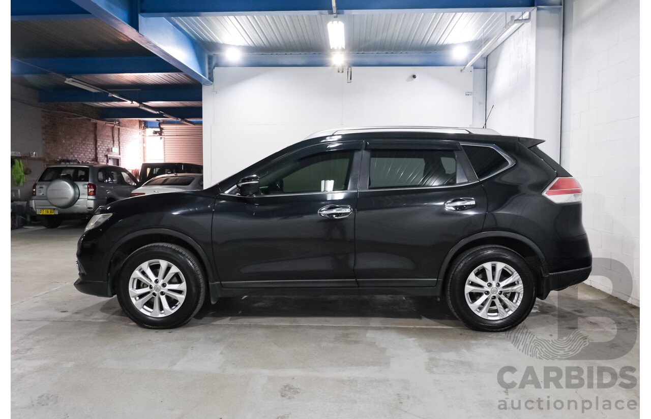 1/2015 Nissan X-Trail ST-L (FWD) T32 4d Wagon Black 2.5L
