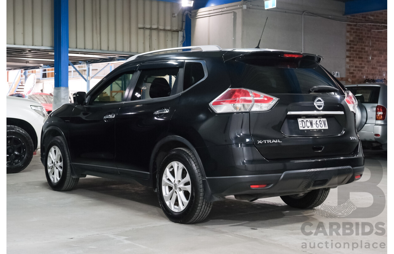 1/2015 Nissan X-Trail ST-L (FWD) T32 4d Wagon Black 2.5L