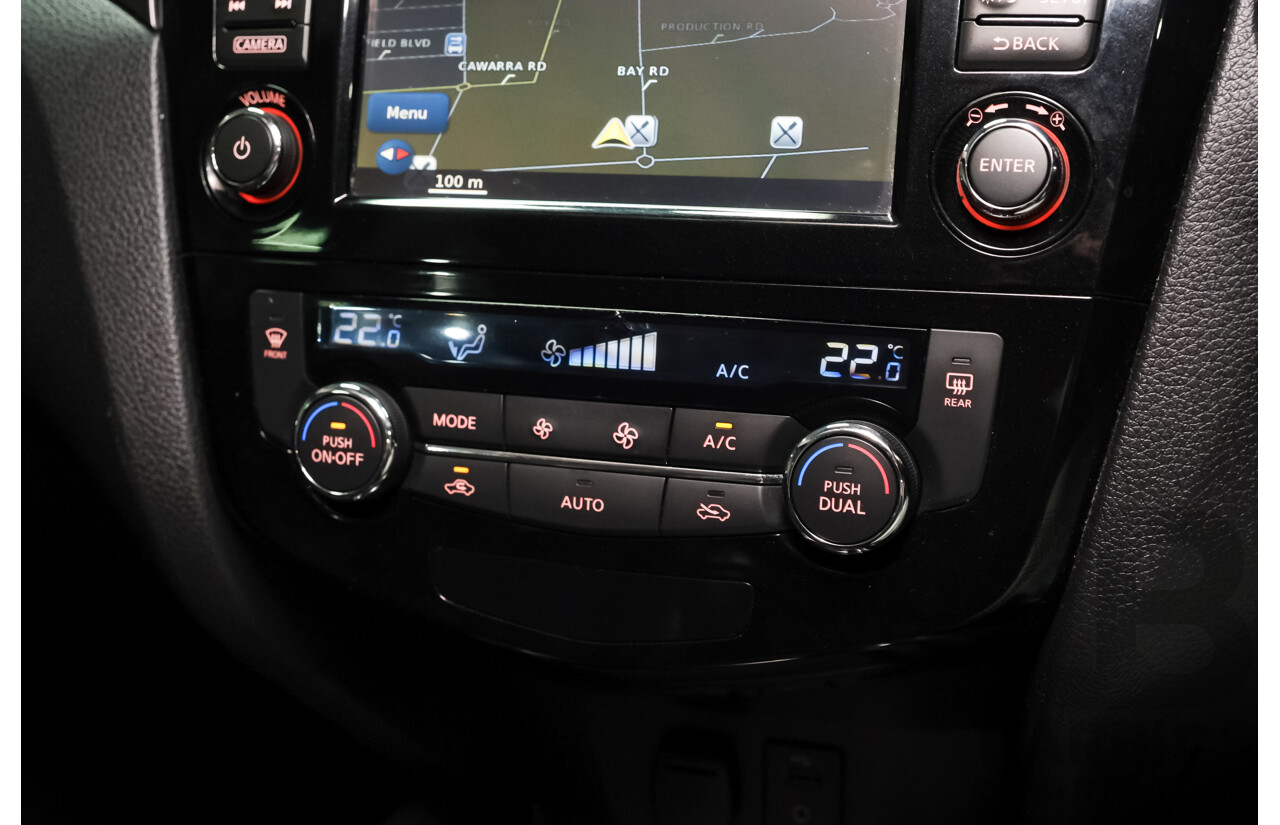 1/2015 Nissan X-Trail ST-L (FWD) T32 4d Wagon Black 2.5L