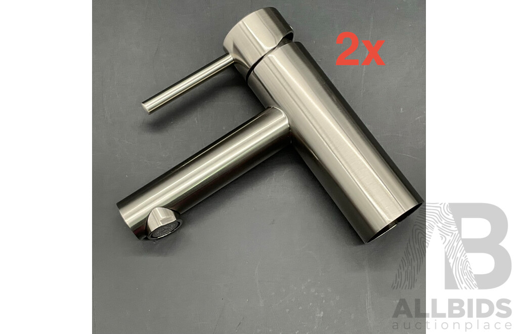 BAD Und KUCHE Basin Mixer (BKM203-BN) - Lot of 2