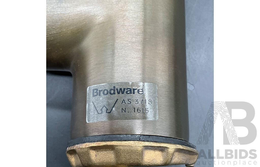 BRODWARE Stik Basin Mixer (Weathered Brass) - Lot of 2