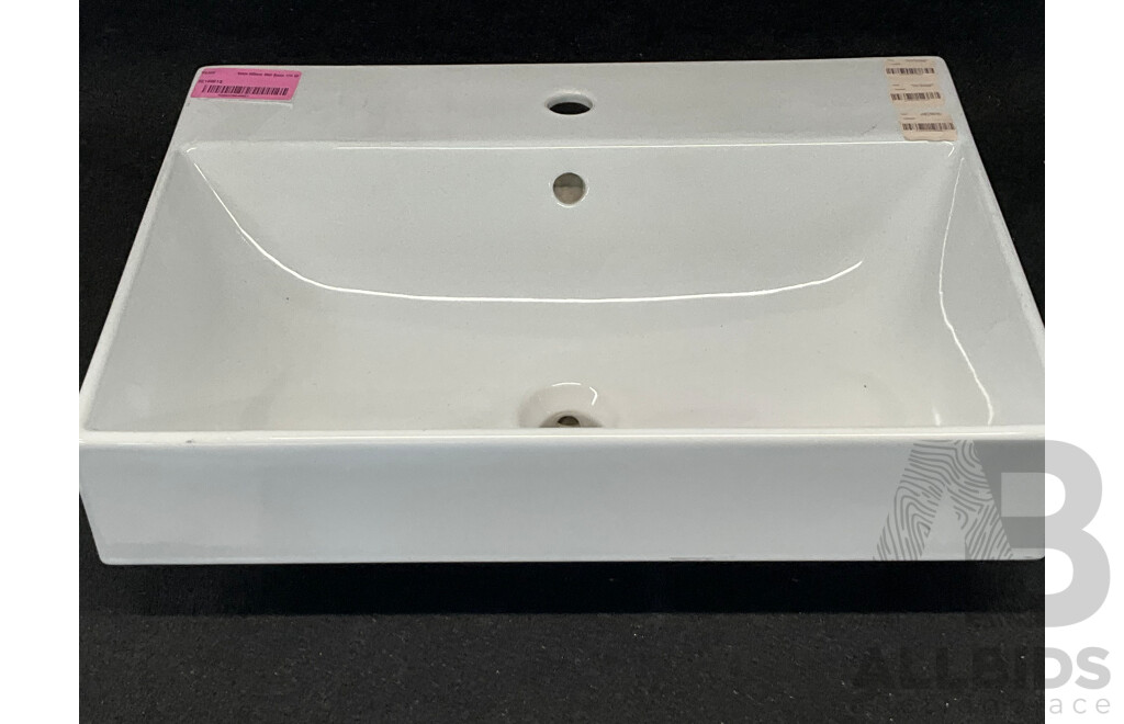 PARISI Velca 600mm Wall Basin 1TH of (TC18601S)