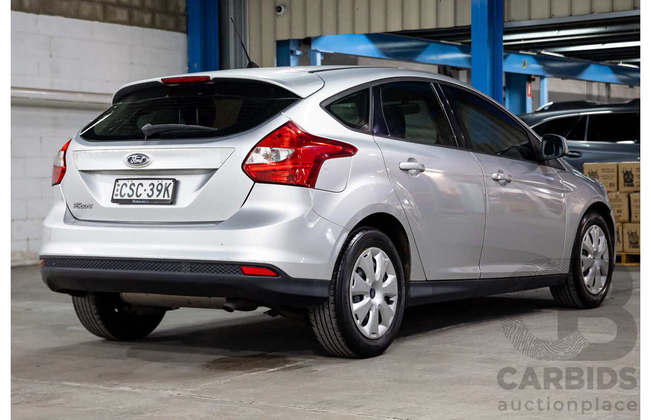 02/2014 Ford Focus Ambiente LW MK2 Upgrade 5D Hatchback Silver 1.6L