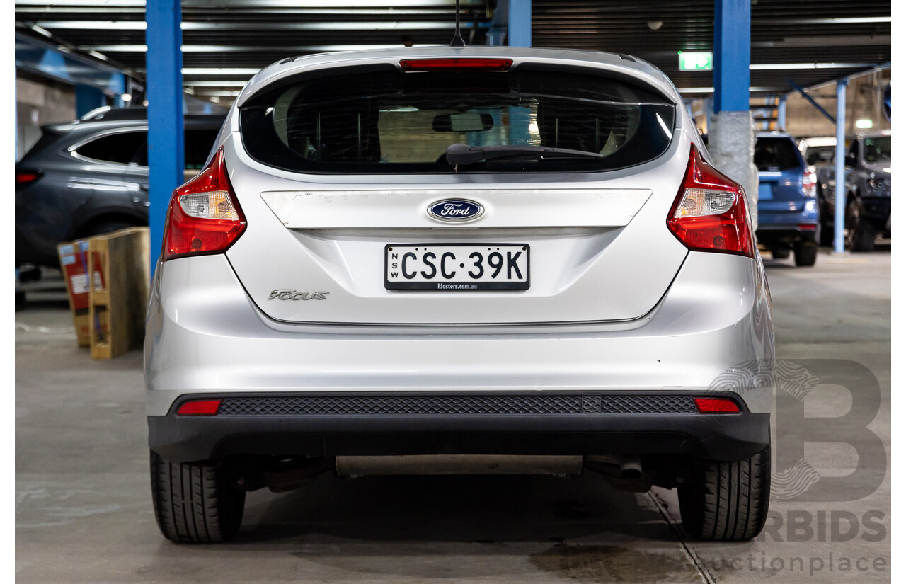 02/2014 Ford Focus Ambiente LW MK2 Upgrade 5D Hatchback Silver 1.6L