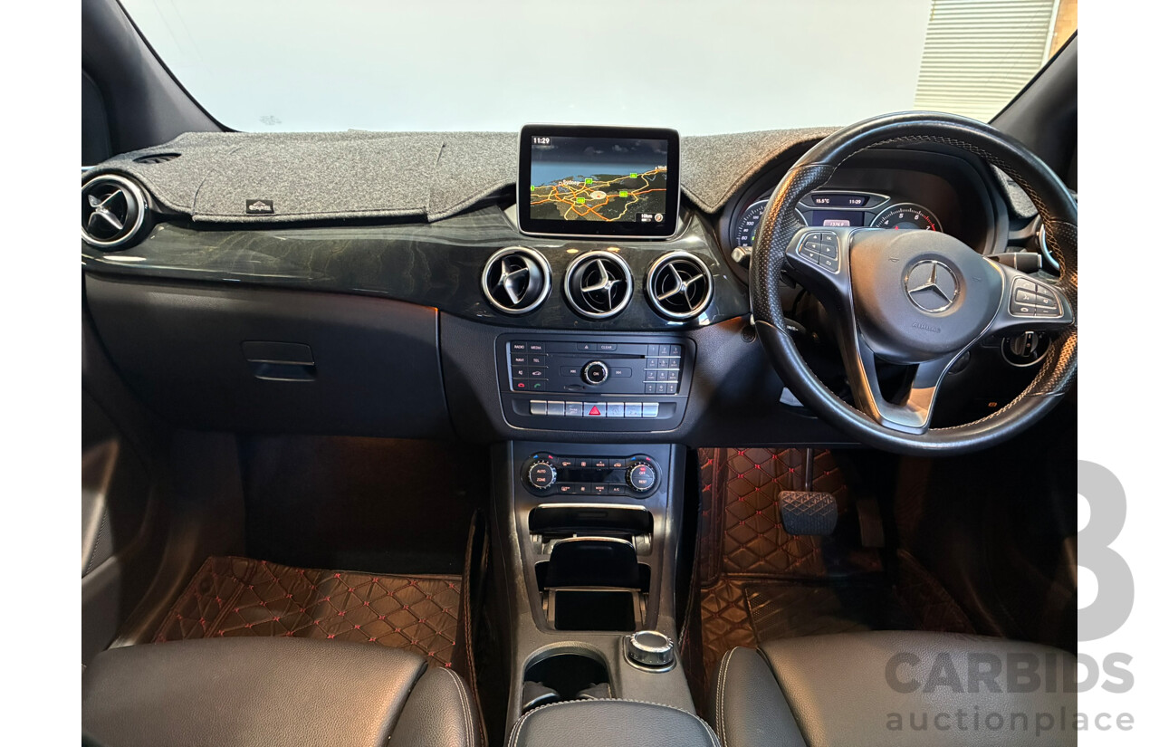 12/2015 Mercedes-Benz B200 246 MY16 5d Hatchback Silver Turbo 1.6L