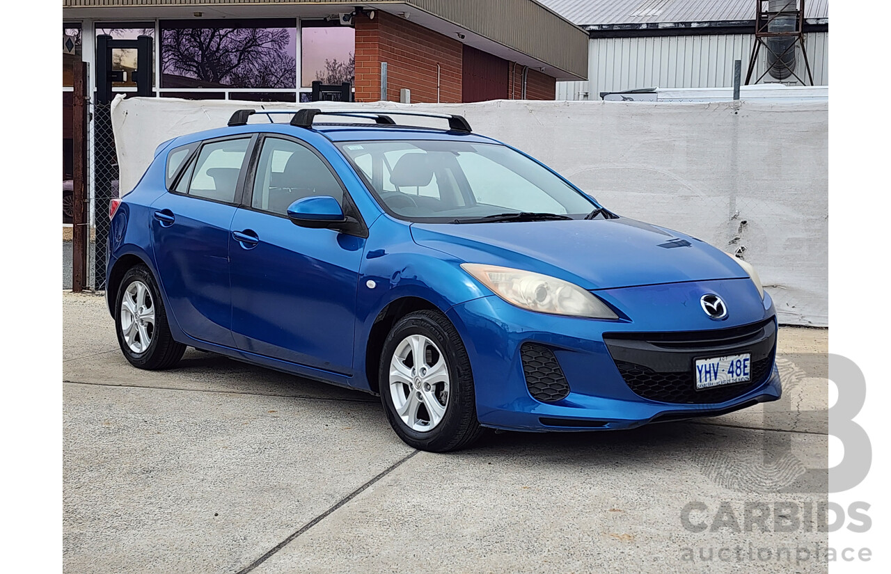 01/2012 Mazda Mazda3 NEO BL 11 UPGRADE 5d Hatchback Blue 2.0L