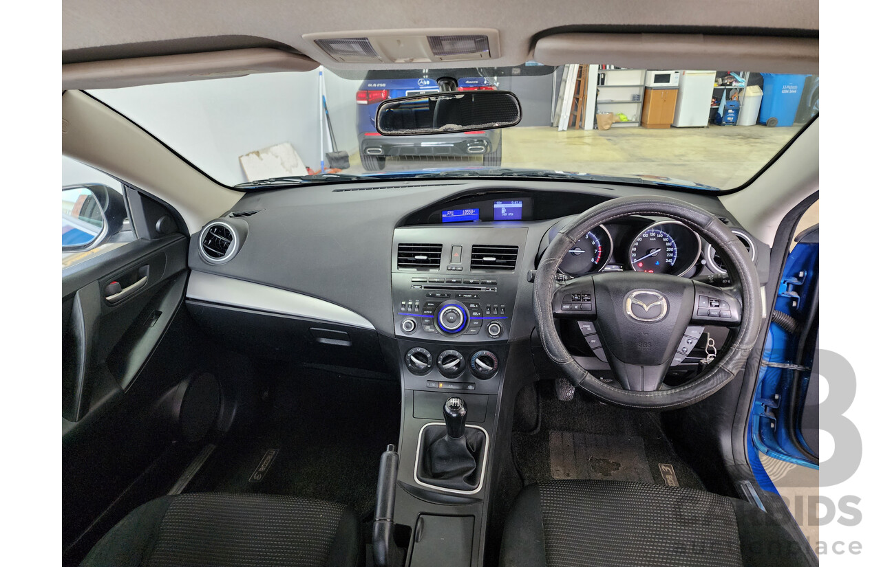 01/2012 Mazda Mazda3 NEO BL 11 UPGRADE 5d Hatchback Blue 2.0L