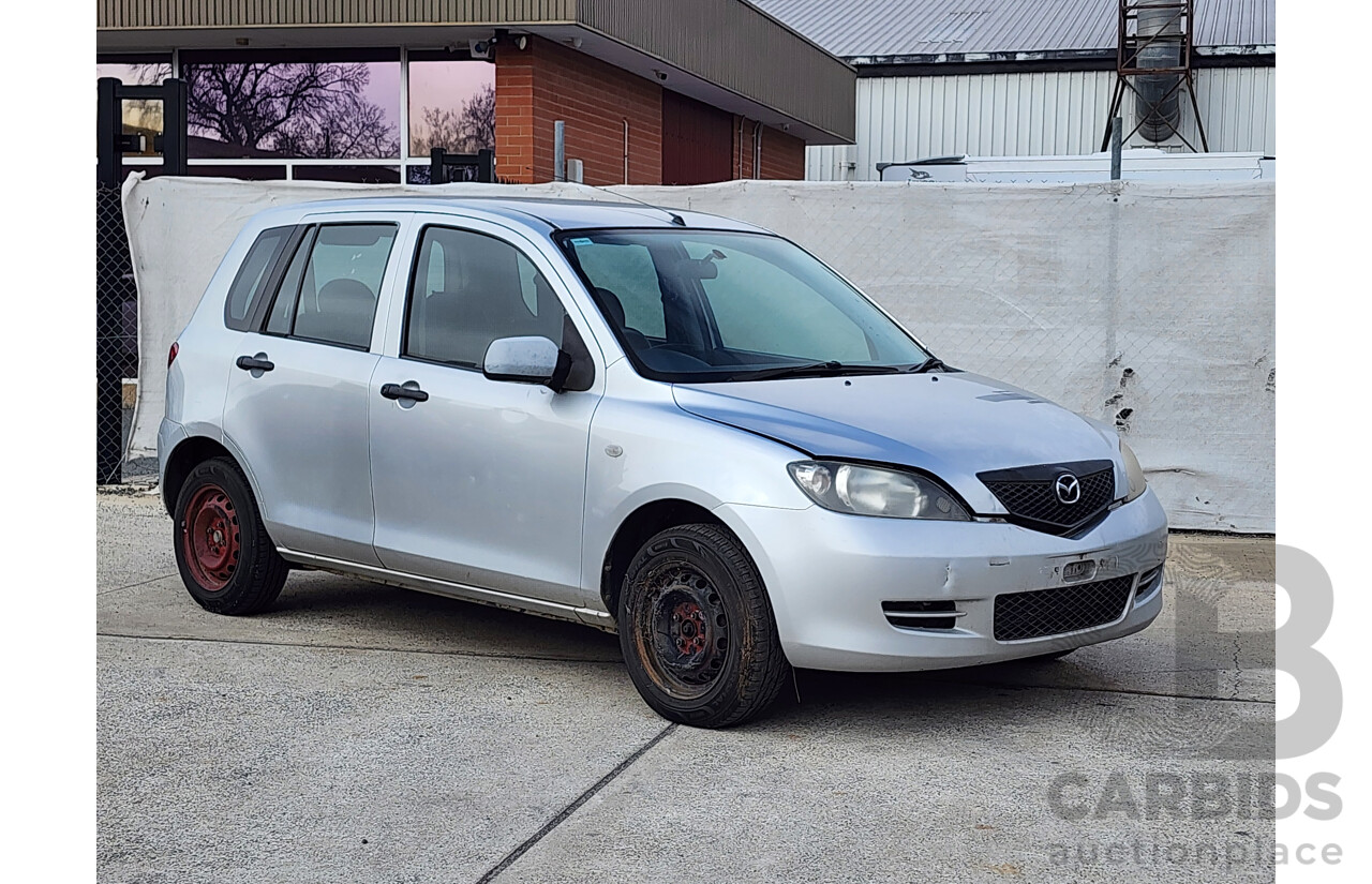 01/2005 Mazda Mazda2 NEO DY 5d Hatchback Silver 1.5L