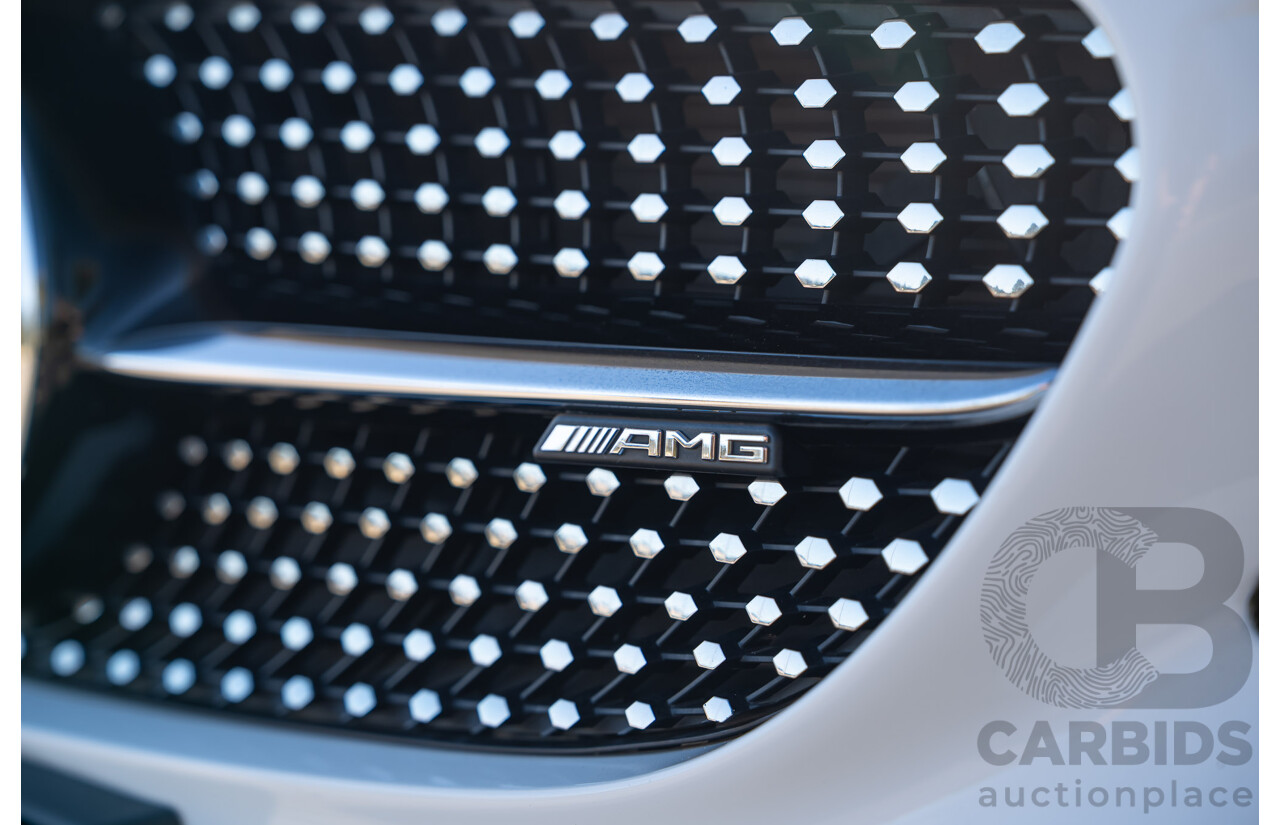 10/2017 Mercedes-Benz AMG C43 (AWD) 205 MY17.5 2D Cabriolet Polar White Twin Turbo V6 3.0L