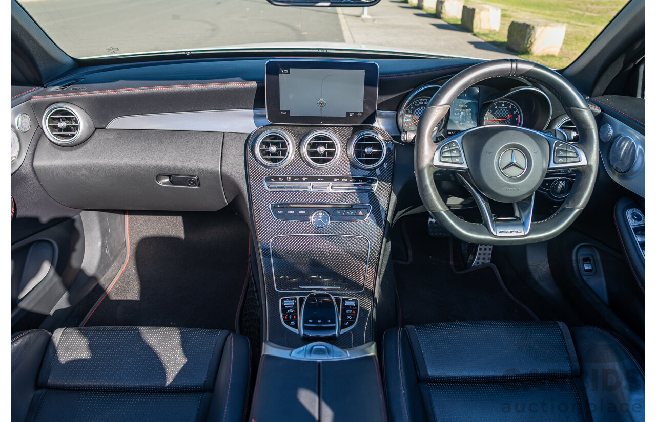 10/2017 Mercedes-Benz AMG C43 (AWD) 205 MY17.5 2D Cabriolet Polar White Twin Turbo V6 3.0L