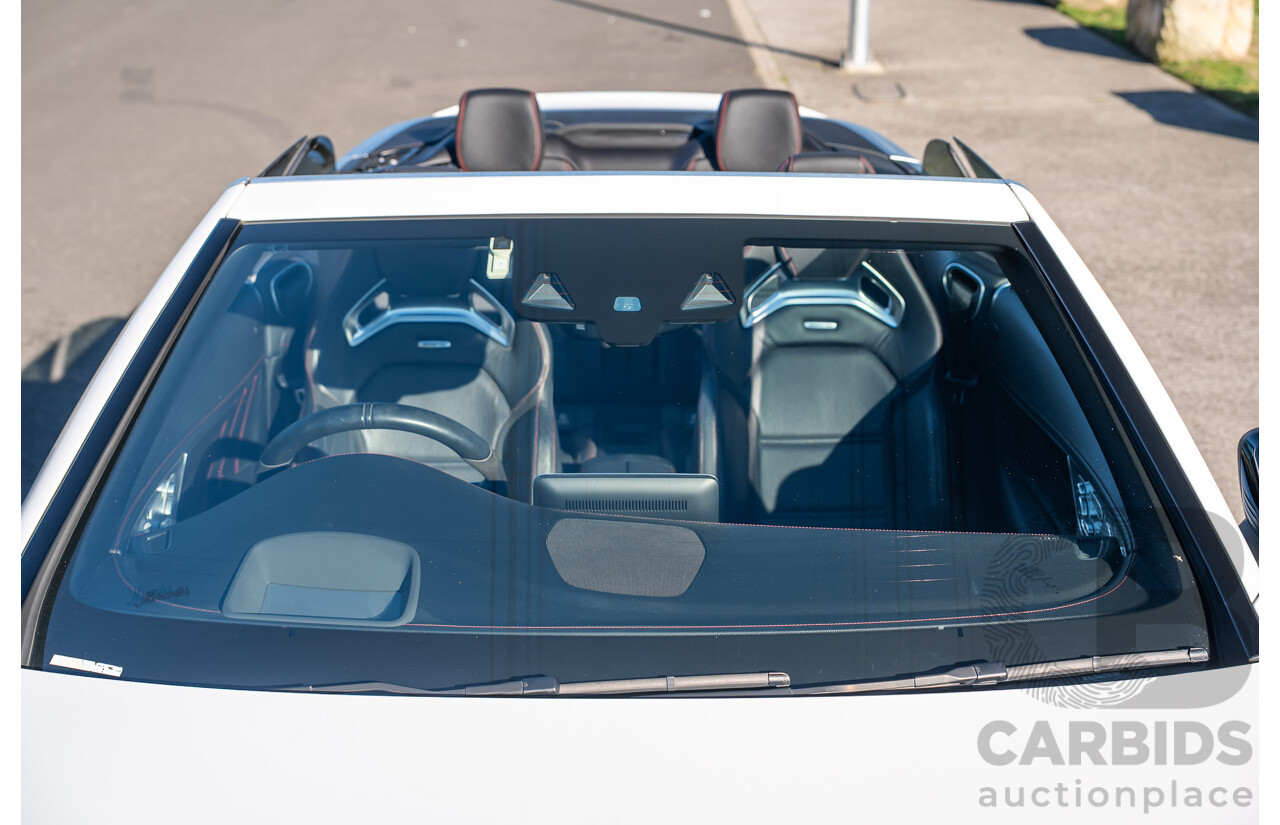 10/2017 Mercedes-Benz AMG C43 (AWD) 205 MY17.5 2D Cabriolet Polar White Twin Turbo V6 3.0L