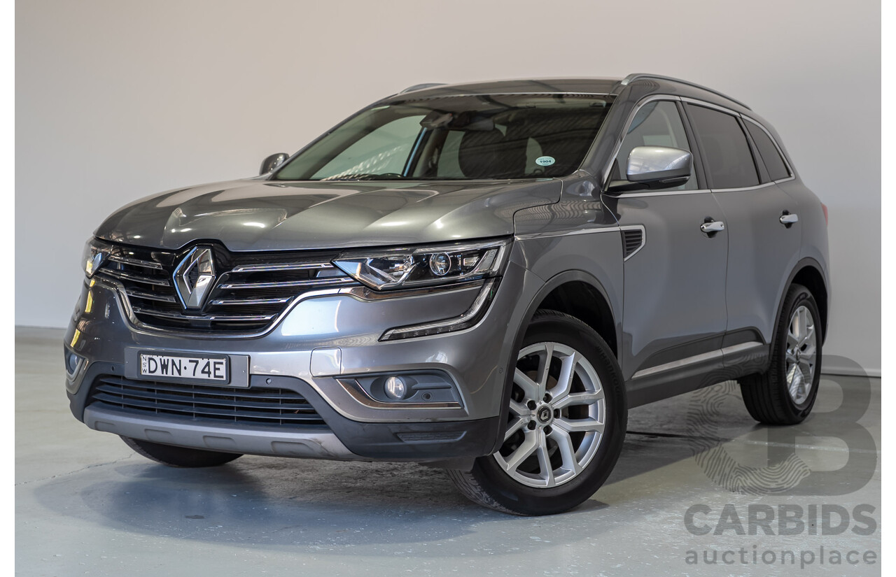 10/2018 Renault Koleos ZEN X-Tronic XZG MY19 4d Wagon Grey 2.5L