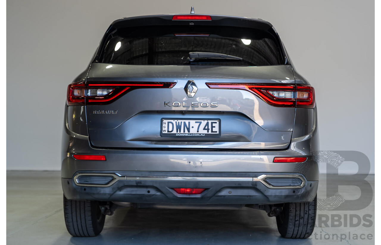 10/2018 Renault Koleos ZEN X-Tronic XZG MY19 4d Wagon Grey 2.5L
