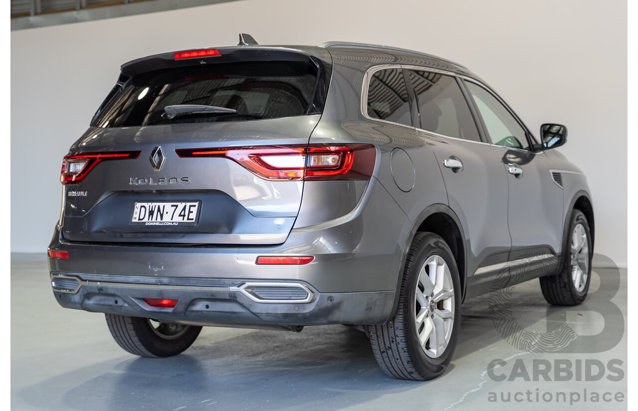 10/2018 Renault Koleos ZEN X-Tronic XZG MY19 4d Wagon Grey 2.5L