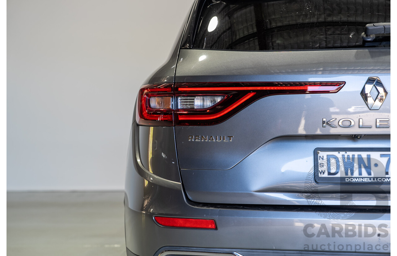 10/2018 Renault Koleos ZEN X-Tronic XZG MY19 4d Wagon Grey 2.5L