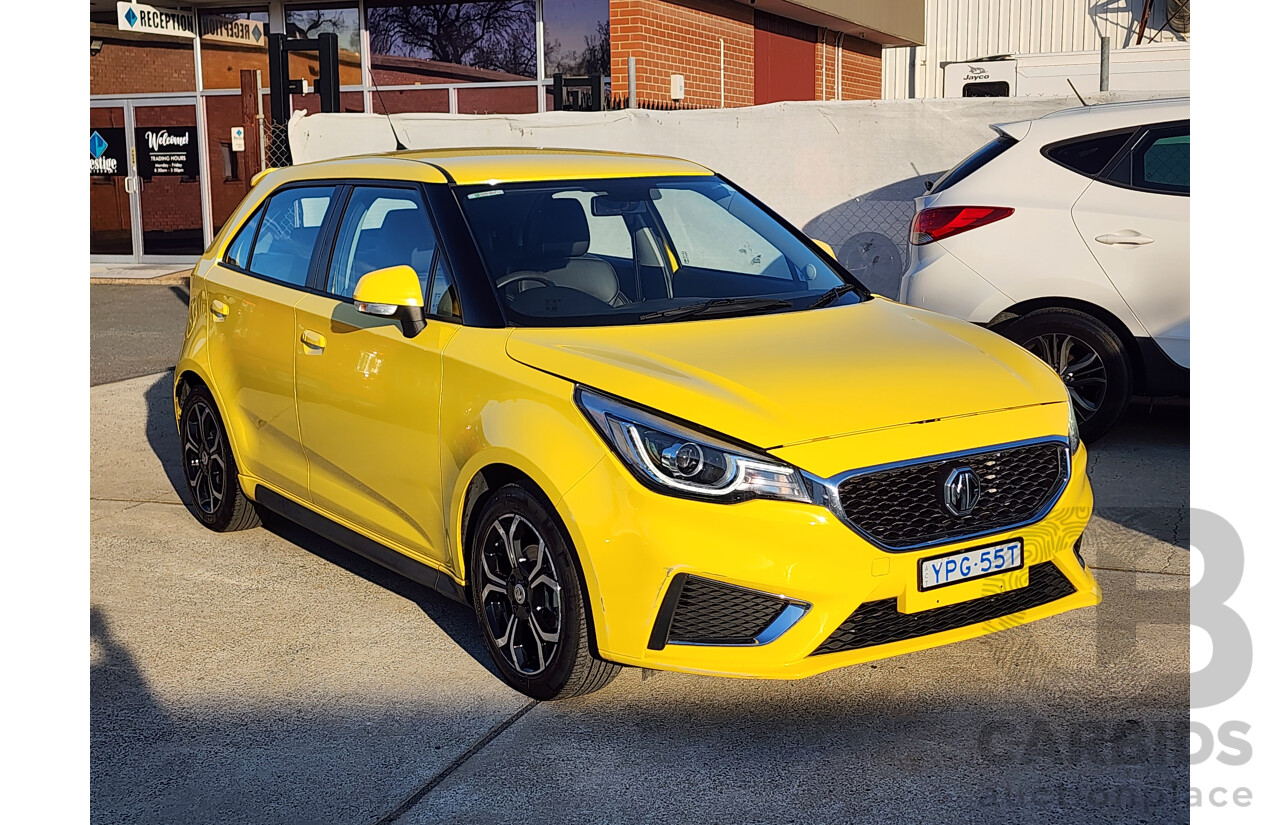 05/2021 M.G. MG3 Excite SZP1 MY21 5d Hatchback Yellow 1.5L