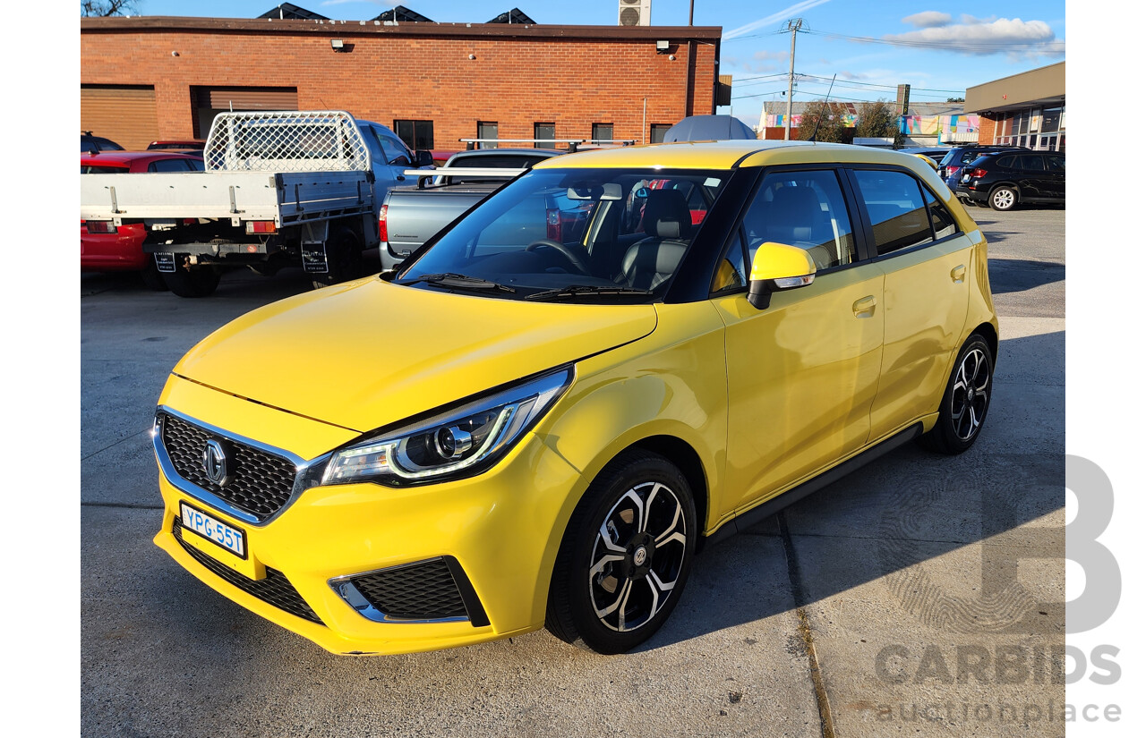 05/2021 M.G. MG3 Excite SZP1 MY21 5d Hatchback Yellow 1.5L