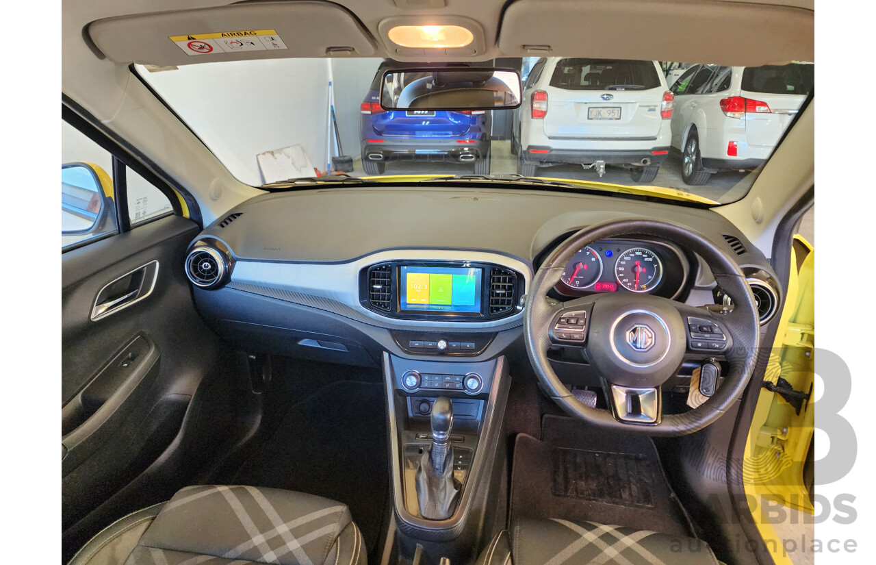 05/2021 M.G. MG3 Excite SZP1 MY21 5d Hatchback Yellow 1.5L
