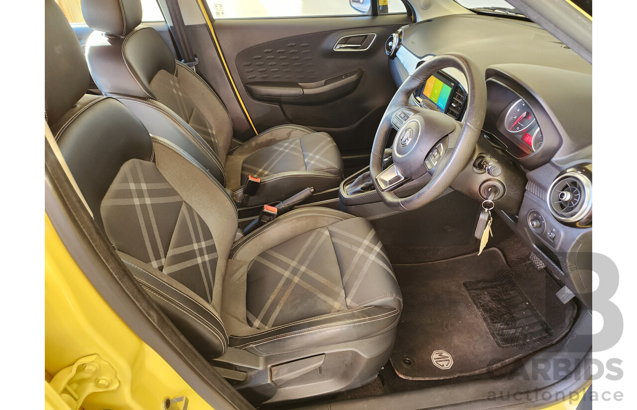 05/2021 M.G. MG3 Excite SZP1 MY21 5d Hatchback Yellow 1.5L