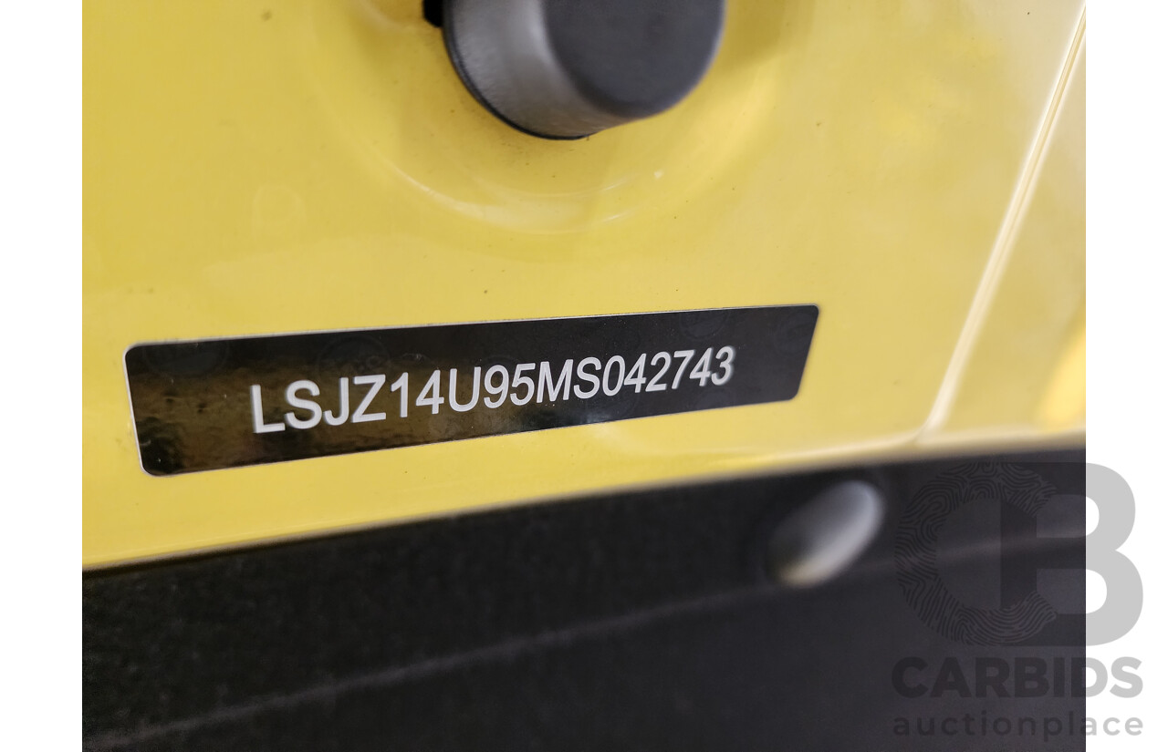 05/2021 M.G. MG3 Excite SZP1 MY21 5d Hatchback Yellow 1.5L