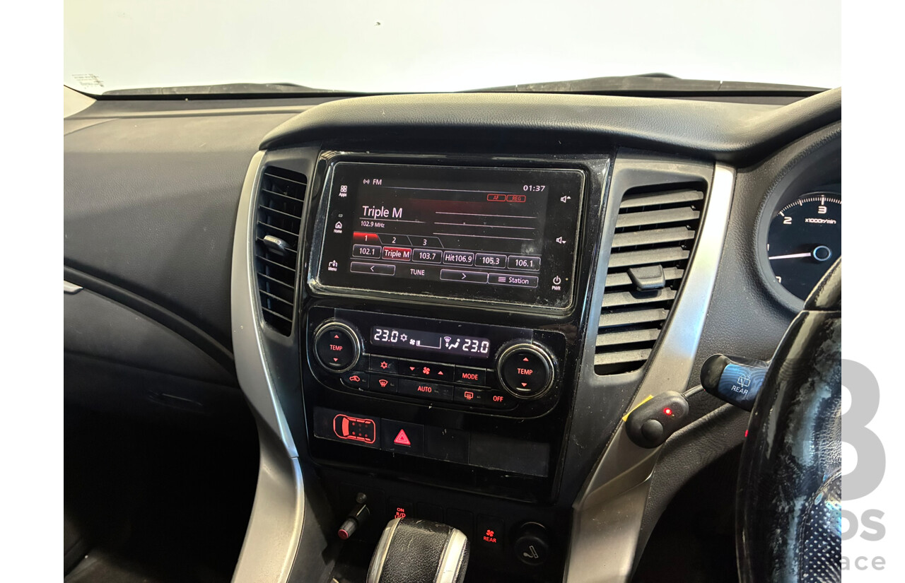 08/2017 Mitsubishi Pajero Sport GLS (4x4) 7 Seater MY17 4D Wagon Grey Turbo Diesel 2.4L