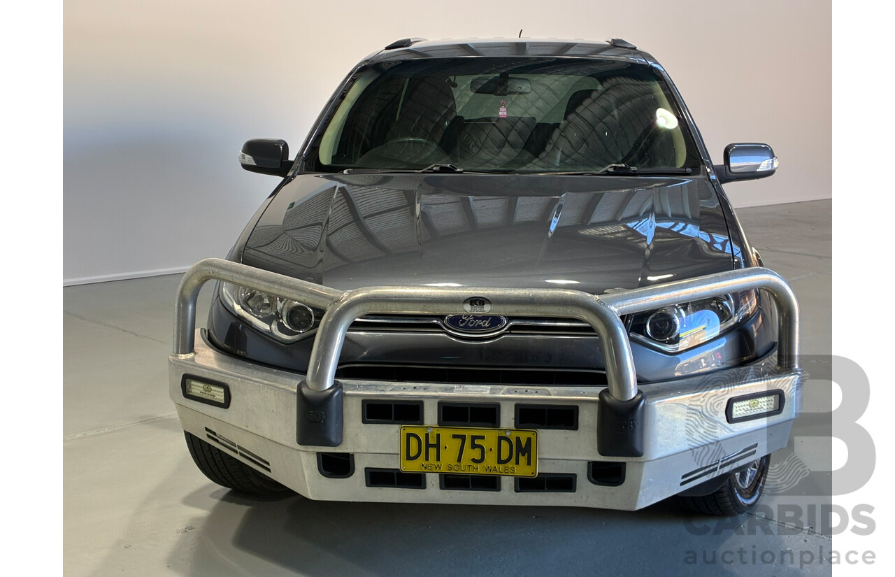 08/2011 Ford Territory Titanium (RWD) SZ 4D Wagon Grey Turbo Diesel 2.7L V6