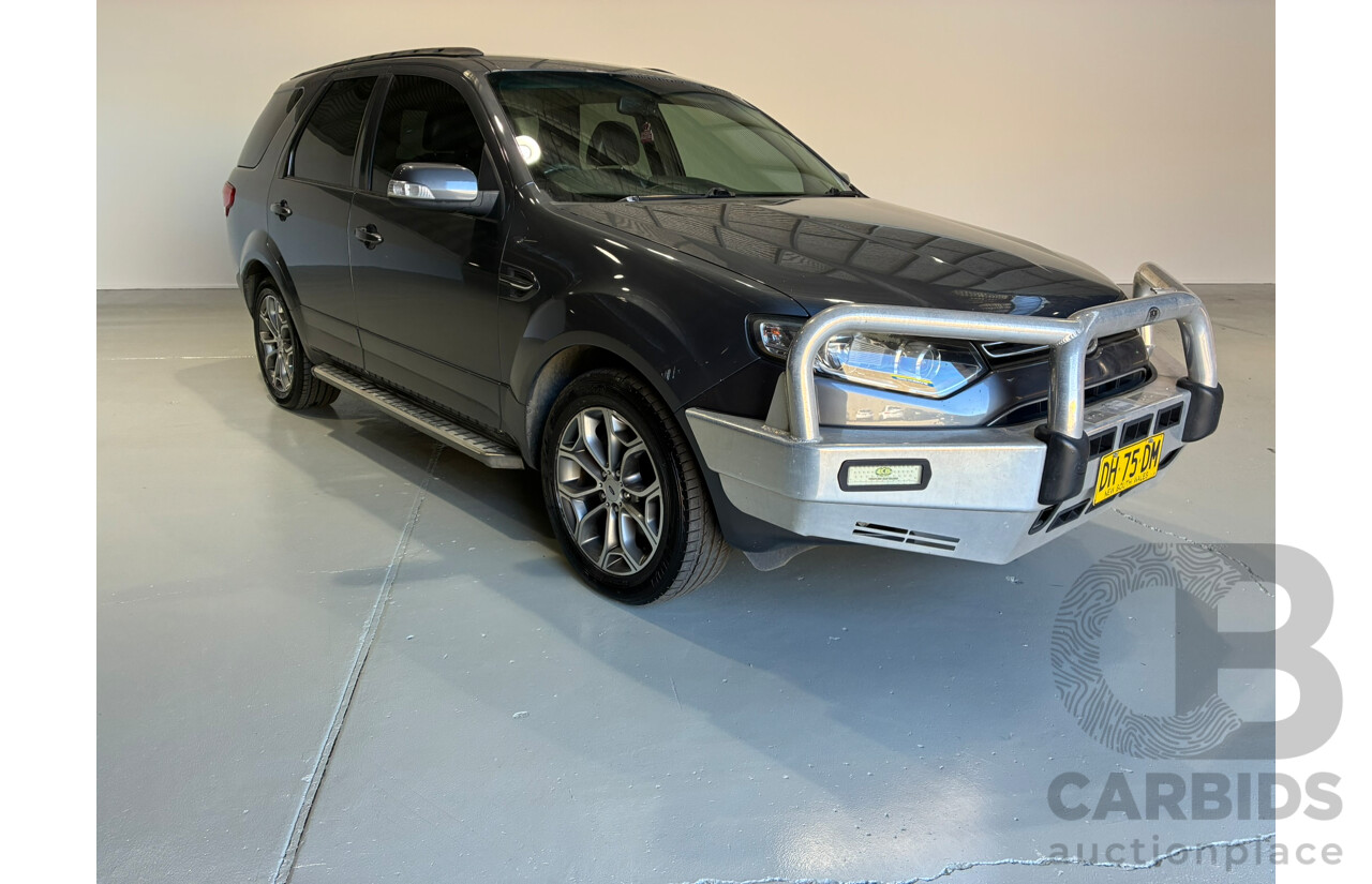 08/2011 Ford Territory Titanium (RWD) SZ 4D Wagon Grey Turbo Diesel 2.7L V6